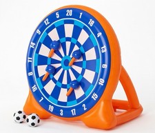 Giant Inflatable Soccer Dart Board Target Game - 6ft+ Kick Darts Outdoors Fun