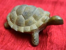 Ocean Tortoise Table Showpiece Brass Unique Art Turtle Desk Idol Decor DL021