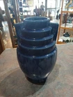BRUSH MCCOY 9" BLUE KOLORKRAFT ROCKET VASE 0159