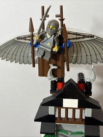 Lego Ninja Set #6093 Flying Ninja&rsquo;s Fortress - 100% Complete W/ Manual - 1998