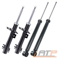 4X StoßDÄMpfer GAS Vorne+Hinten FÜR Audi A1 Seat Ibiza Skoda Fabia VW Polo 6R