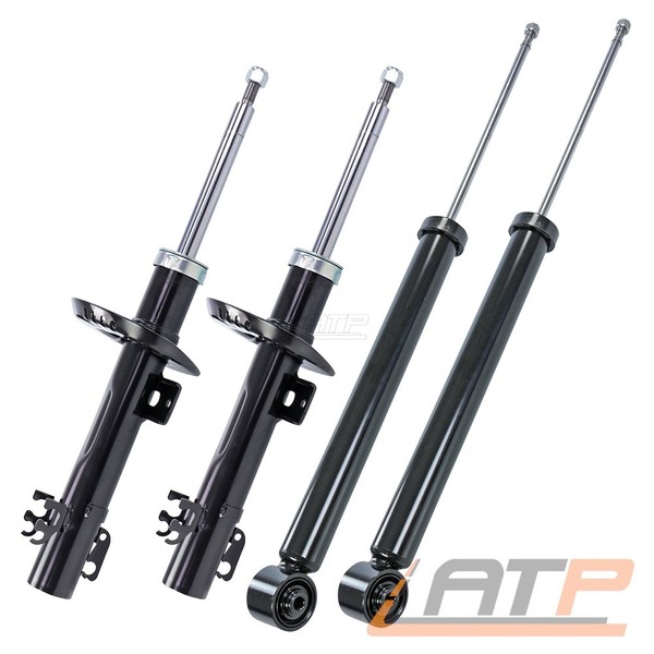 4X StoßDÄMpfer GAS Vorne+Hinten FÜR Audi A1 Seat Ibiza Skoda Fabia VW Polo 6R-image
