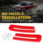 For Dodge Ram 1500 2019 2020 2021 2022 2pcs Front Grille Trim Kit Accessories