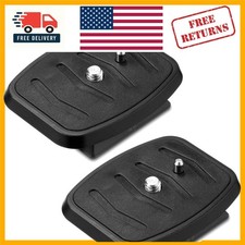 Efficient 43mm Tripod Quick Release Plate Set - Secure Camera Mounting Solutions