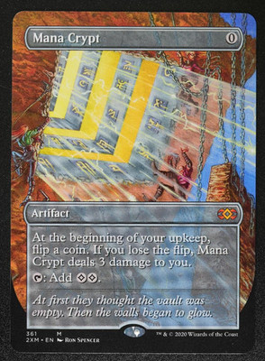 Mana Crypt (Borderless) Double Masters MTG Karte Magic: The Gathering