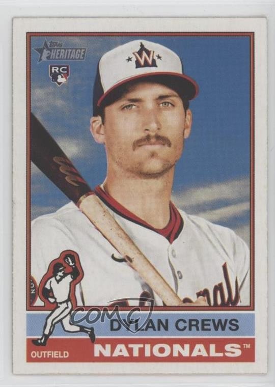 2025 Topps Heritage Dylan Crews #247 1hr4