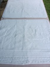 2 Historic Charleston Matelasse WHITE Cotton ...