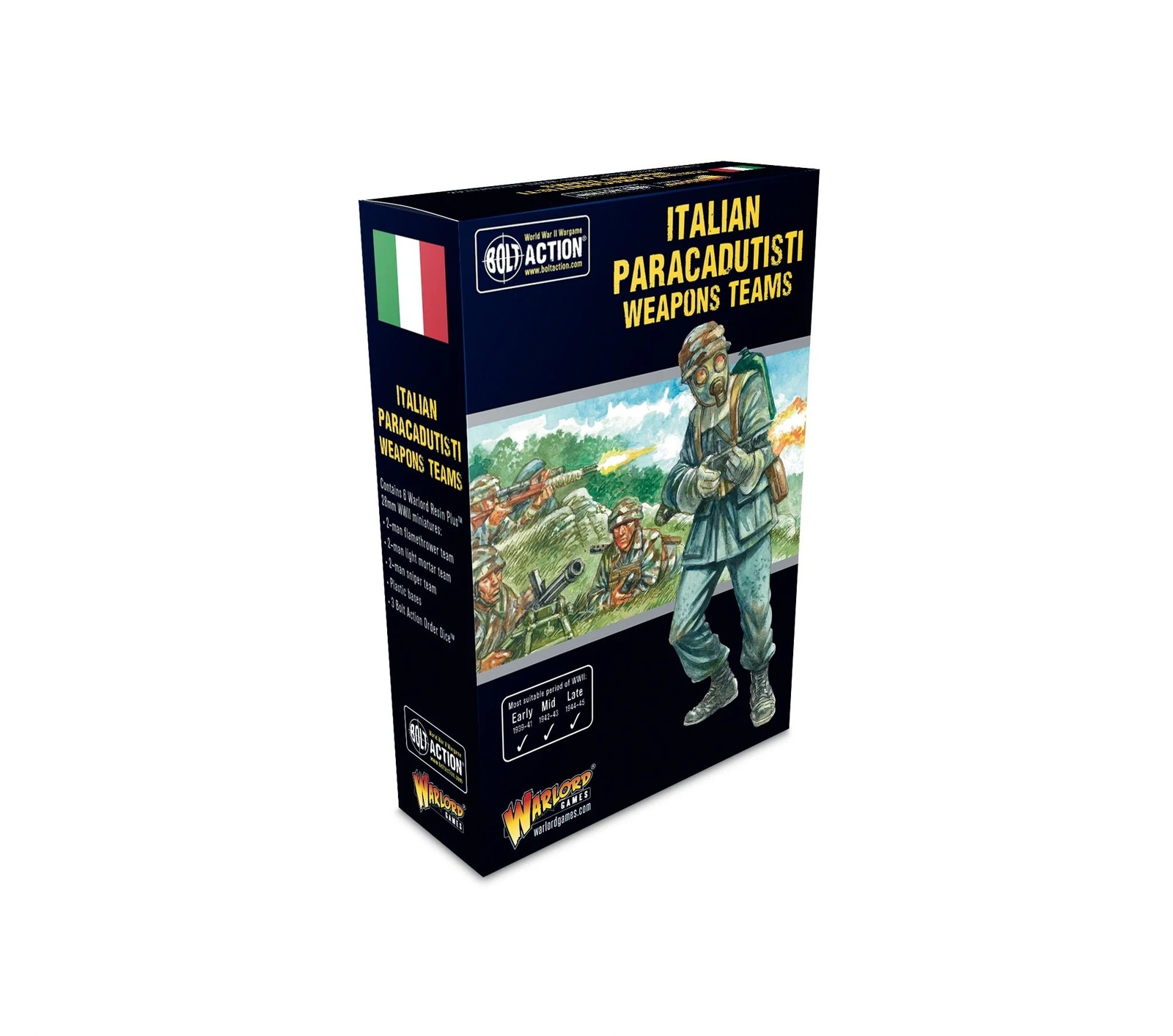 Bolt Action Italian Paracadutisti Weapons Team 5690₽