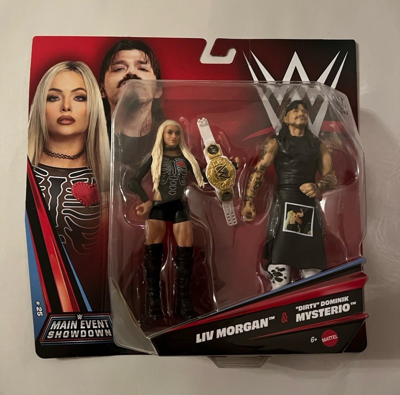 WWE Liv Morgan Dominik Mysterio Action Figure Collection Judgement Day UK NEW 25