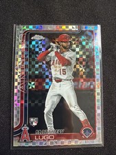 2025 Topps Chrome Update Series - Matthew Lugo #USC166 X-Fractor (RC)