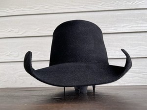 Chapeau Cowboy Resistol 3X Noir - Taille 7 1/8 (Castor) - Occasion