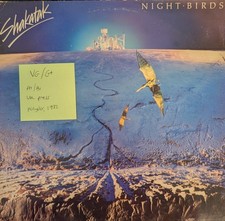 Shakatak Night Birds Vinyl Record LP VG/G+ POLS-1059 1982