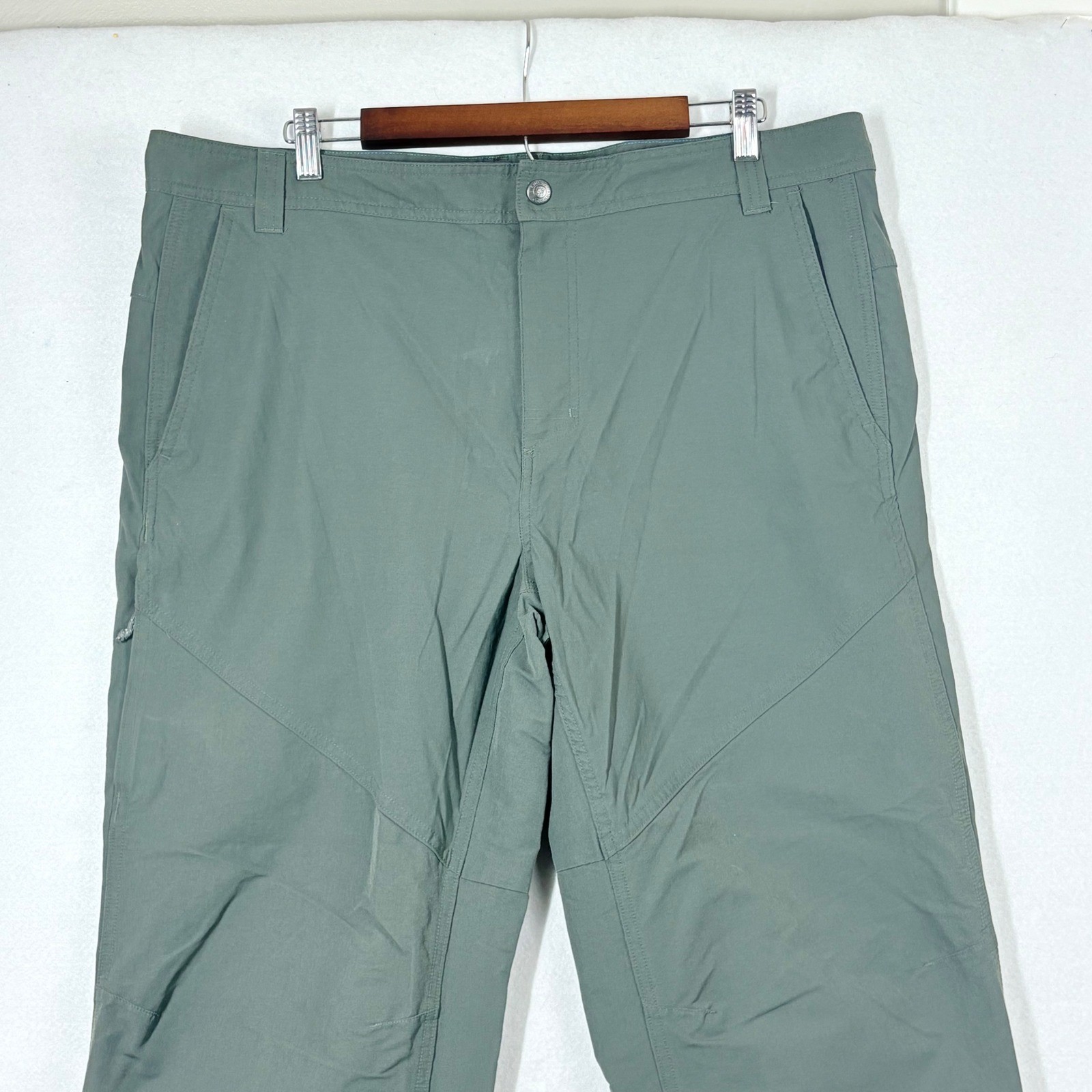 Columbia Mens Pants 39x31 Omni Shield Performance Cargo Outdoor Gorpcore Green thumbnail 2