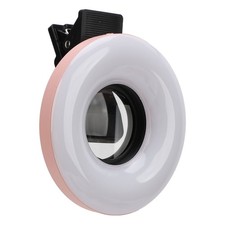 Macro Lens 15X Zoom USB Charging LED Macro Lens Fill Light For Jewelry