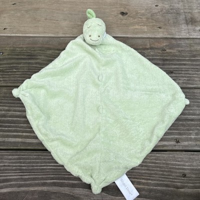 Angel Dear Baby Green Dino Dinosaur Security Blankie Lovey Blanket