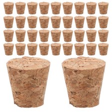 50 Pcs Aromatherapie-Flaschenverschluss Aus Kork Kleine Flaschenkorken Konische