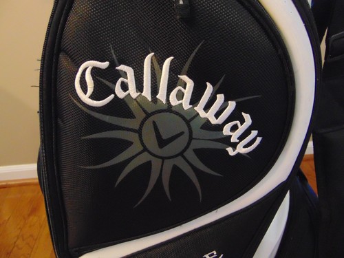 Callaway Solaire Black/White Cart Golf Bag ⛳ 9-Way Divider- 8 Compartment-SWEET - Picture 8 of 11