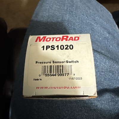 #ad MotoRad Low Pressure Switch With Seal 1PS1020 $55.99