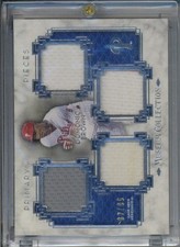 2014 Topps Museum Collection Quad Qualities #PPQR-DB Domonic Brown #82/99