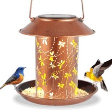Bird Feeders for Outdoors Dragonfly Solar Lanterns Outdoor Waterproof Garden