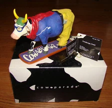 CowParade, COWABUNGA, Dude! 1E/2,329 Snowboarding Denver 2007, Westland 7750