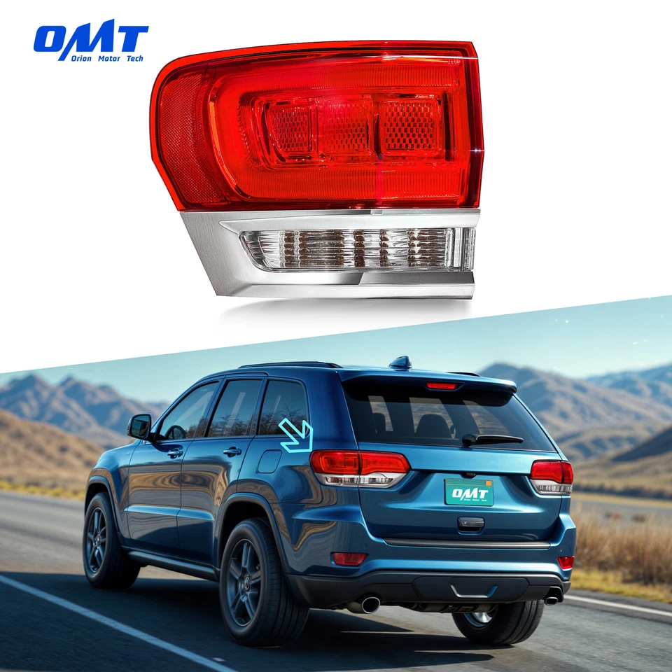 Tail Light for 2014-2019 2020 Jeep Grand Cherokee Rear Outer/Inner/ Left / Right Foto 3 de 4