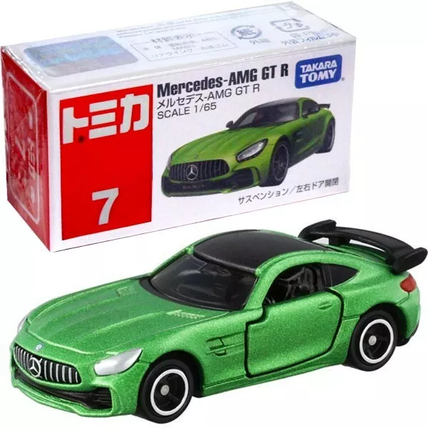 Takara Tomy Tomica 7 Mercedes Benz AMG GT R 1 65 Diecast Toy Car Brand New
