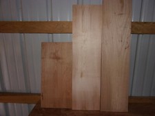 3 PC 1 PC CHERRY 2 PC MAPLE WOOD BOARDS KILN DRIED LOT 307T FLAT