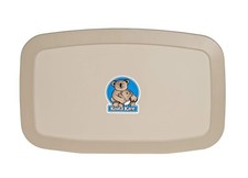 Koala Kare KB200-11 Horizontal Wall Mounted Baby Changing Station Earth Beige
