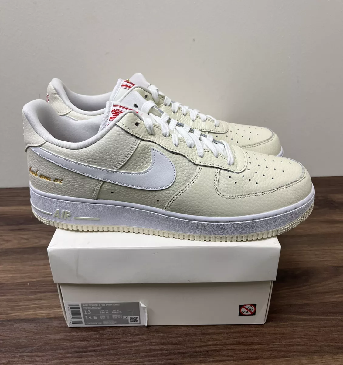 Size 13 - Nike Air Force 1 Low '07 Premium Popcorn New 2021