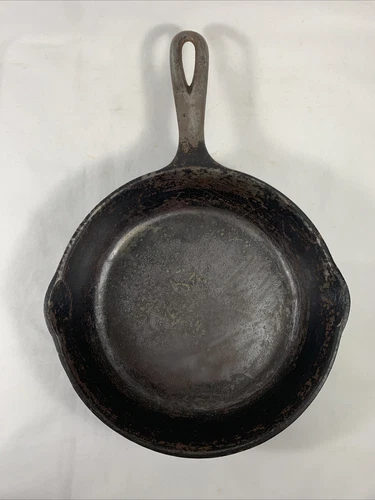 VTG Wagner Wear Sidney “0” Cast Iron Skillet 1055H  8” Not Cured