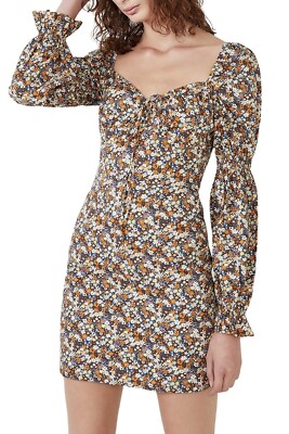 Bardot VINTAGE FLORAL Women's Clarissa Mini Floral MIDI Dress, US 2 | eBay