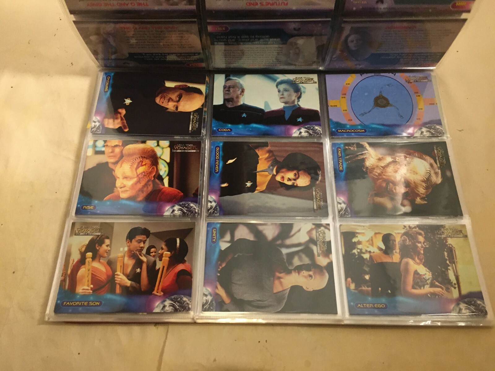 Star Trek Voyager Closer to Home Skybox 98 Trading Base Card Set 1999 178-277 - Picture 3 of 12