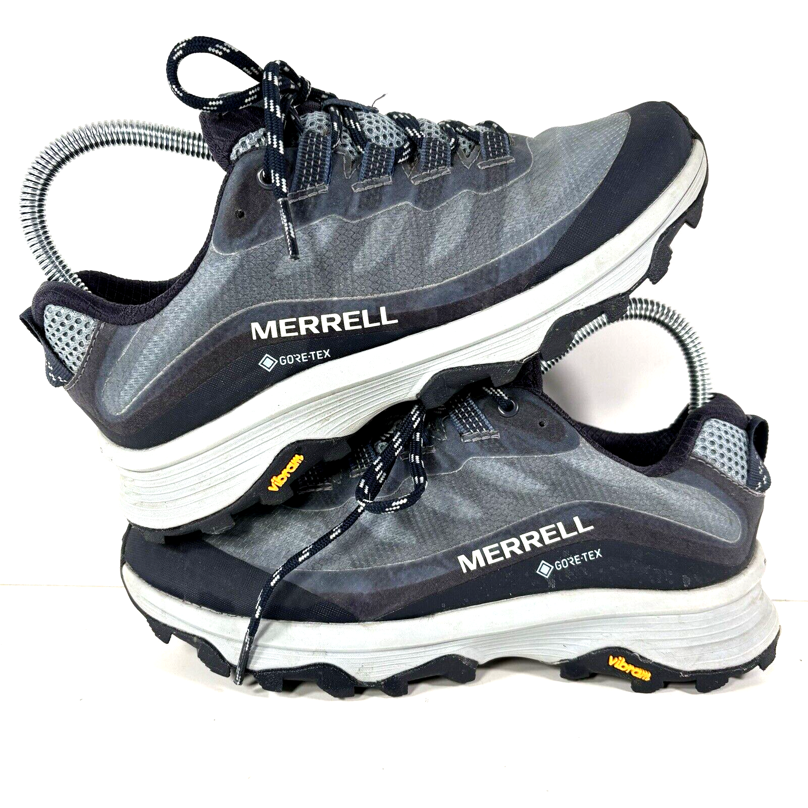 Merrell scarpe da passeggio donna blu UK 4 Moab Speed GORE TEX impermeabili GTX EU 37