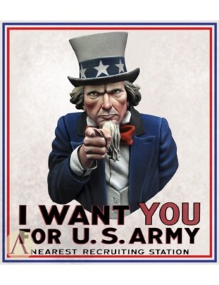 Scale75 - I WANT YOU! Büste - 1:10 Resin Büste - SCB001