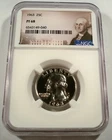 1963 25c NGC PF68 PROOF WASHINGTON QUARTER PF 68