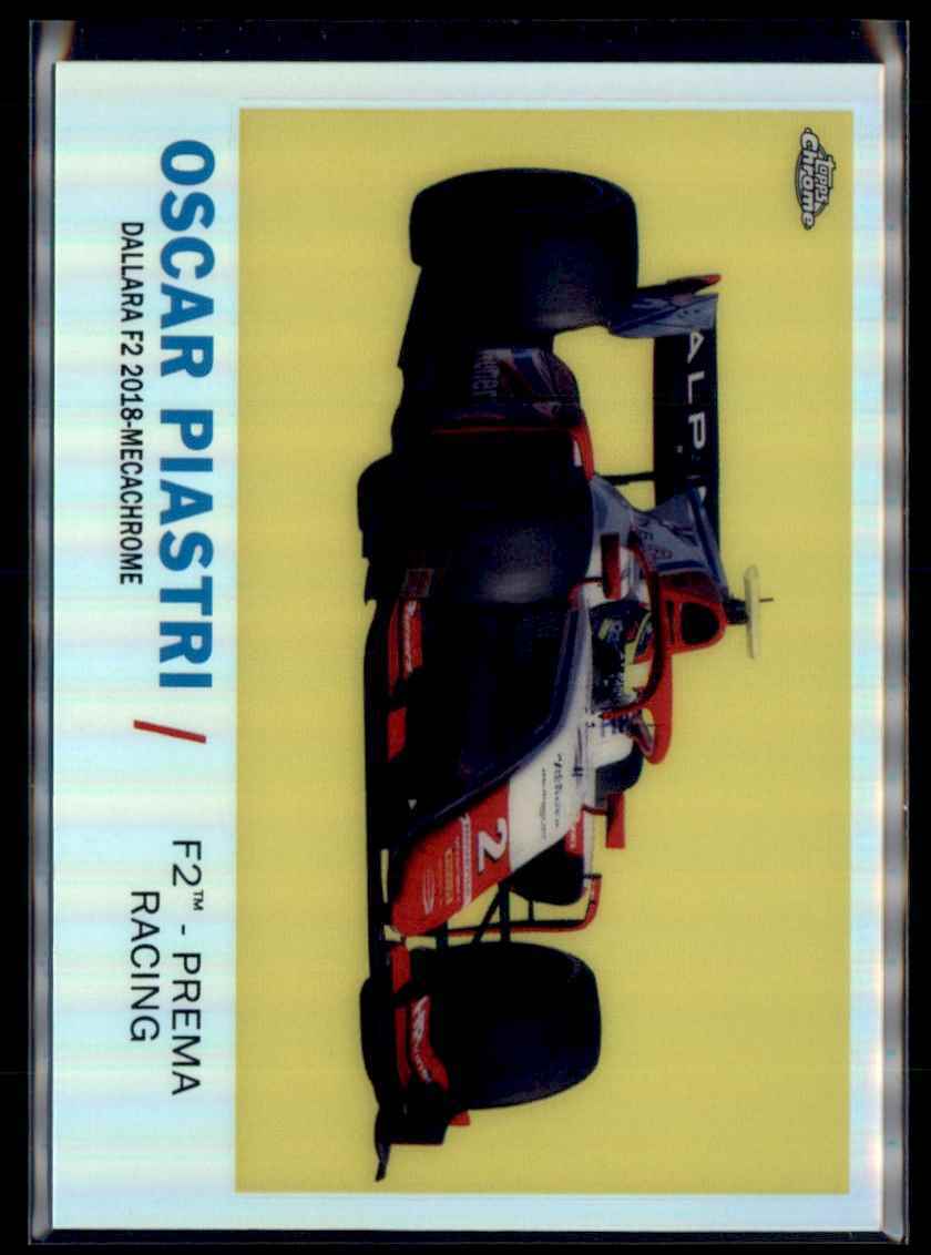 2021 Topps Chrome Formula 1 1961 Sports Cars Oscar Piastri Prema Racing #T61-OP