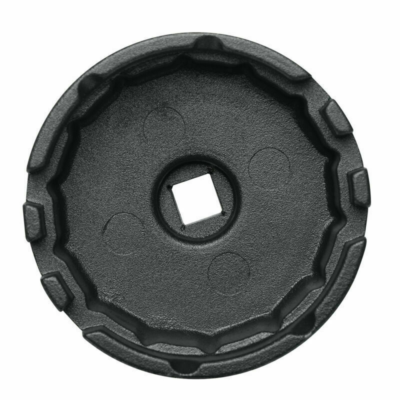 EGFheal 64mm 14 Fluit Oliefilter Sleutel Cap Removal Tool, Heavy Duty Oliefiltersleutel voor Toyota Lexus zwart