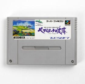T&E Soft Waves of Pebble Beach for Nintendo Super Famicom SFC BOX Japan Import