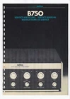 Service Manual Guide for Revox B 750
