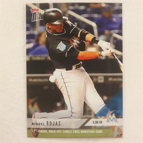 2018 Topps Now 11 Miguel Rojas
