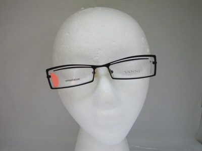  AUTHENTIC VANNI V 7585 C150 SEMI RIMLESS EYEGLASS FRAME    E404