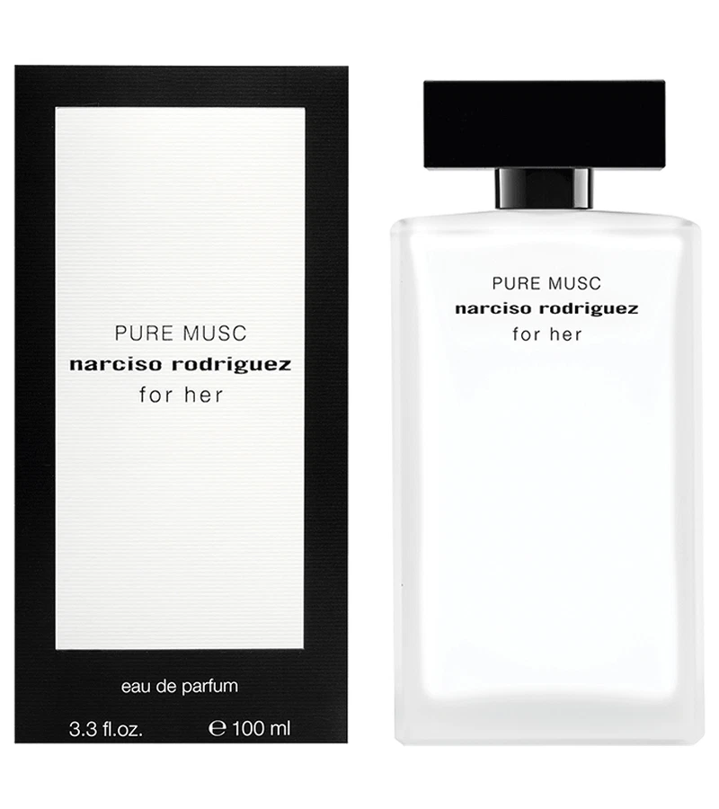 Narciso Rodriguez Pure Musc 3.3 盎司/100 毫升女士淡香水全新带盒 — 第 3/4 张图片