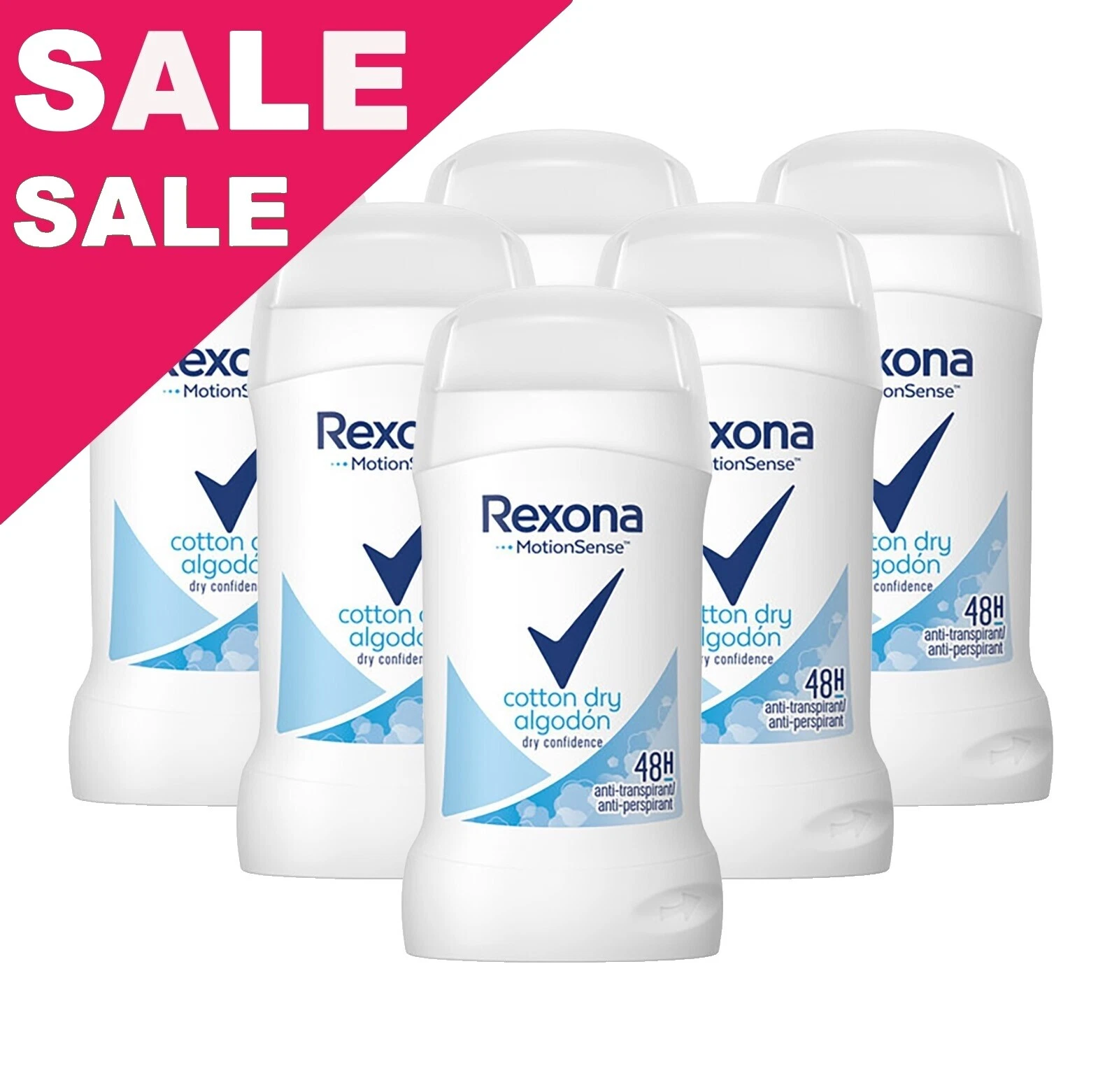 Rexona Cotton Solid Formulation Deodorants & Antiperspirants