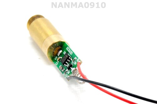 Ottone industriale/lab 200 mW 650 nm modulo diodi laser punti rossi 3,7 V-4,2 V lazer - Foto 5 di 6