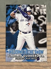 2022 Topps Series 1 Welcome To The Show Vladimir Guerrero Jr WTTS-24 Blue Jays