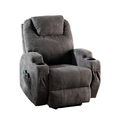 MERAX Power Lift Chair Electric Riser Heated Armchair Massage Cinema Recliner Sofa