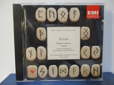 Elgar- Enigma Variations / Falstaff / Grania & Diarmid - CD - MINT - E24-2405