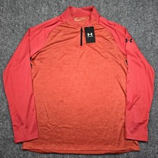 Under Armour Tech 2.0 Novelty Shirt Mens Medium 1/4 Zip Long Sleeve Pullover