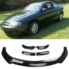 For Chevrolet Cavalier Black Painted Front Bumper Lower Spoiler